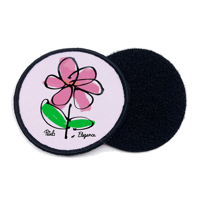 III 'circum Sublimationem Leatherette Patches cum tenaces