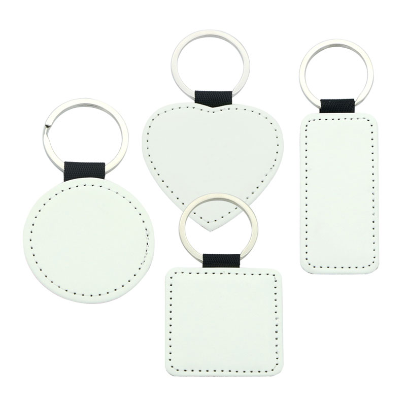 Sublimatione PU Leather Cordis Keyring - Single Sided Edition