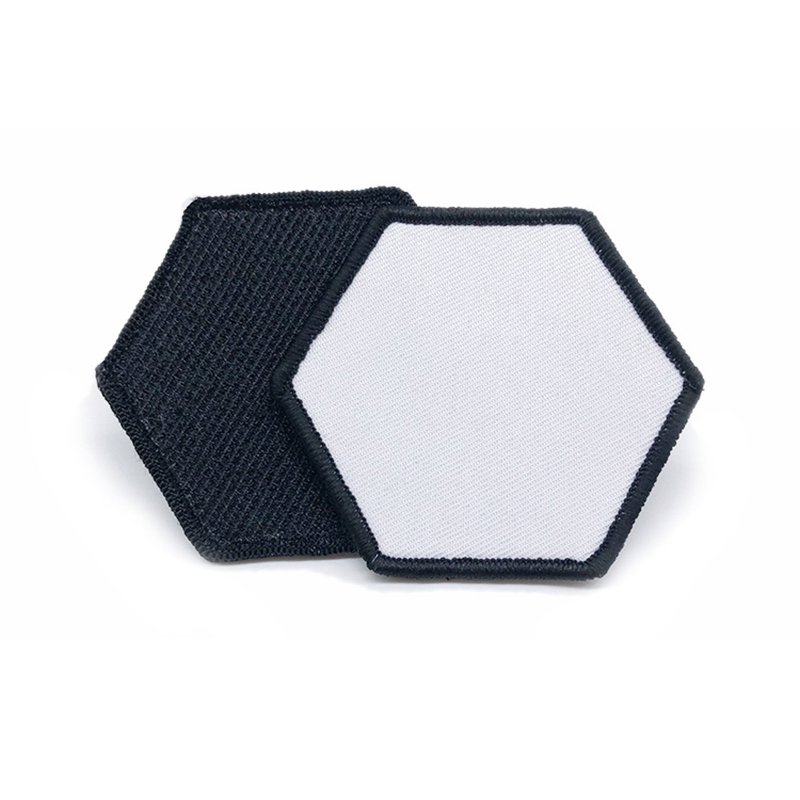 2 1/2' x 2 1/2' Square Sublimation Leatherette Patches with Adhesive