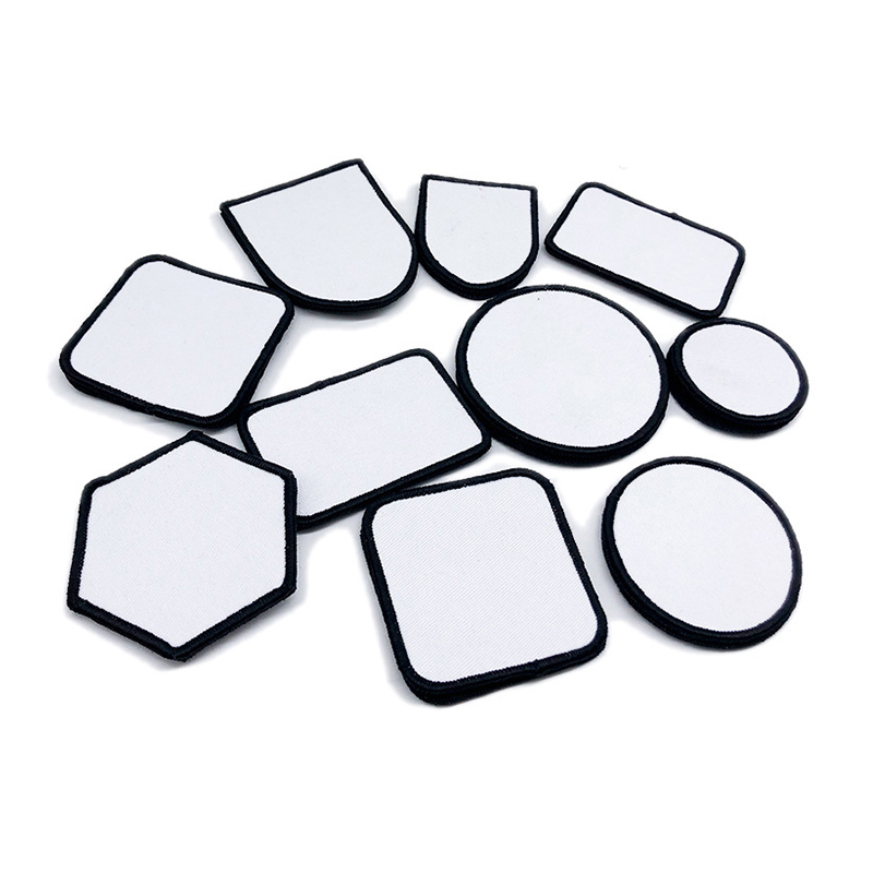 III 'x III' Square Sublimation Leatherette Patches cum Adhesive