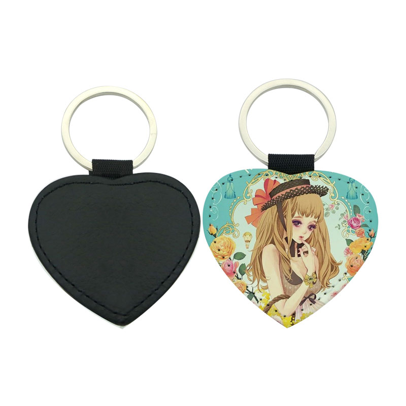 Sublimatione PU Leather Cordis Keyring - Single Sided Edition