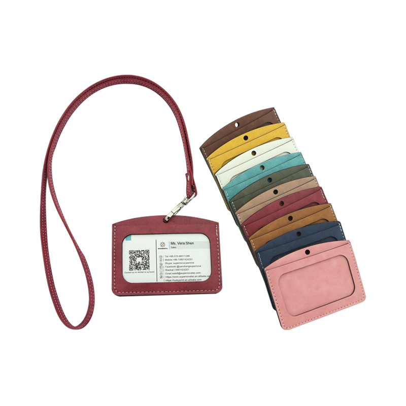 Sublimatio Leatherette ID Badge Holder - Horizontalis Sublimatio Leatherette ID Badge Holder - Horizontalis