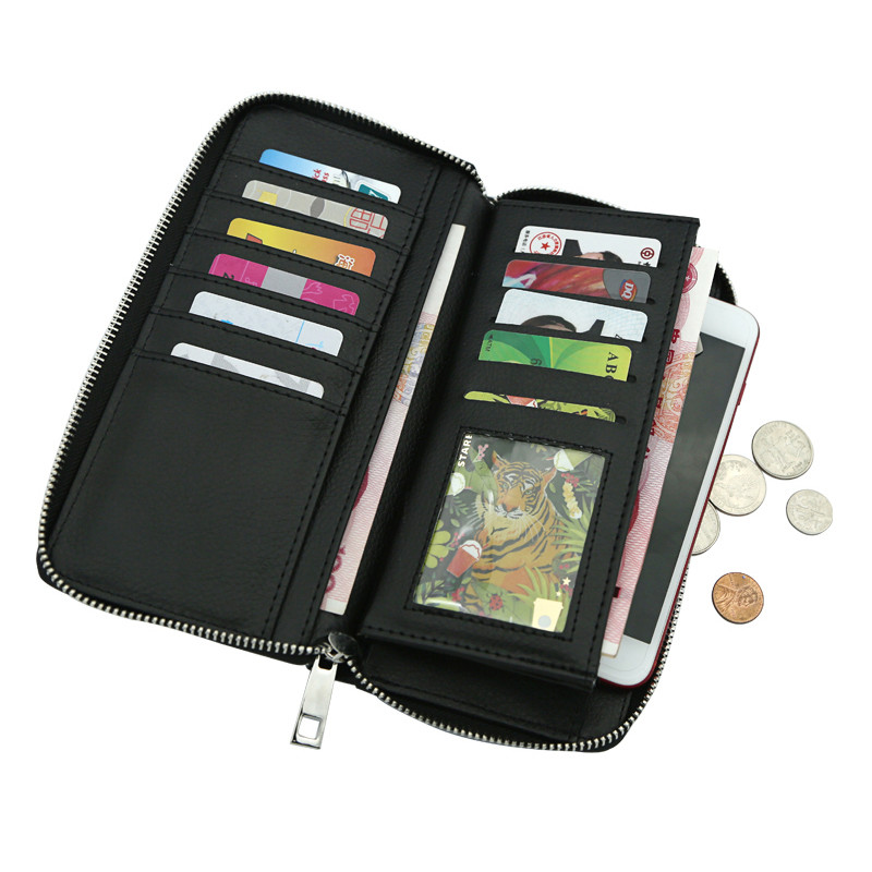 Sublimatio Leatherette Zipper Wallets - Large