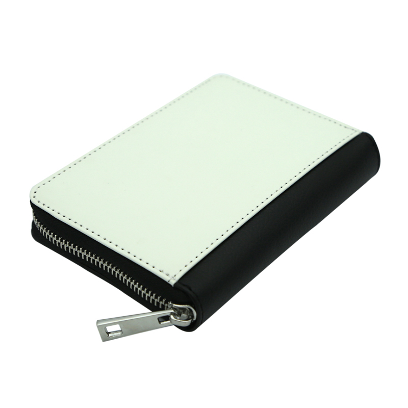 Sublimatio Leatherette Zipper Wallets - Middle