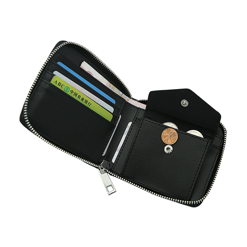 Sublimatio Leatherette Zipper Wallets - Parvus Sublimatio Leatherette Zipper Wallets - Parvus