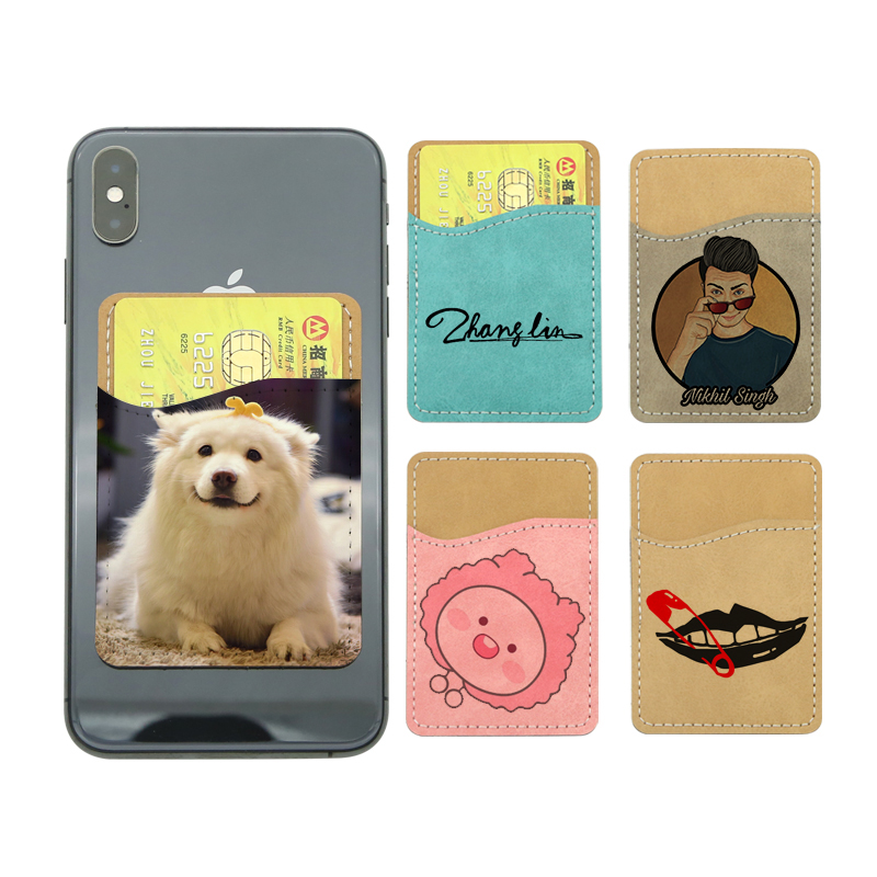 Sublimatio Leatherette Phone Card Holder