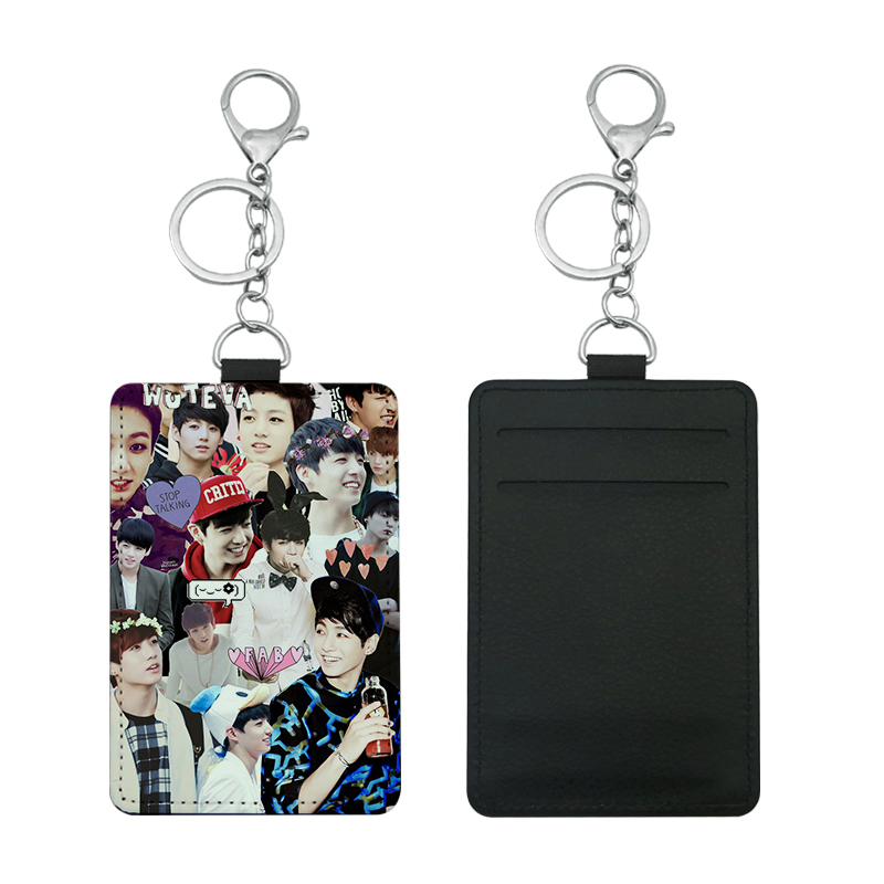 Sublimatio Leatherette Bus Card Holder in II foramina