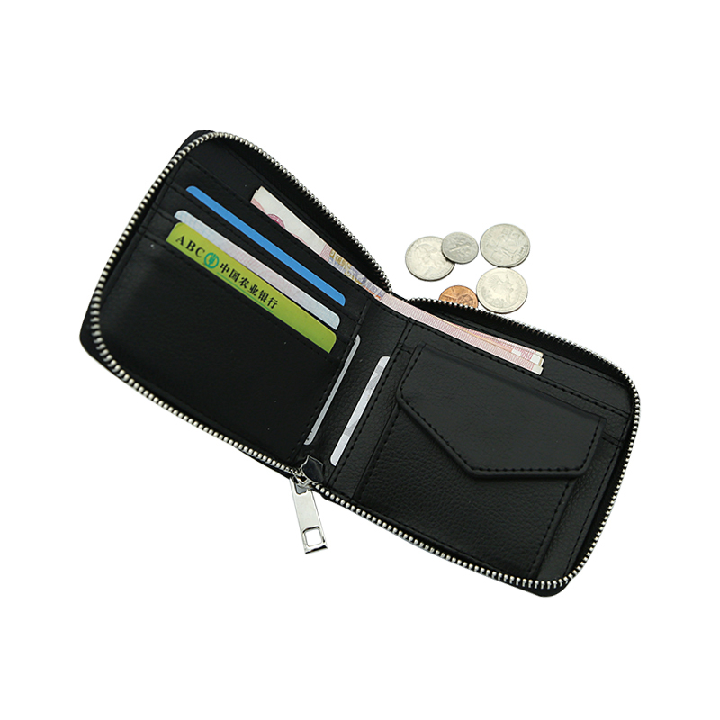 Sublimatio Leatherette Zipper Wallets - Parvus Sublimatio Leatherette Zipper Wallets - Parvus