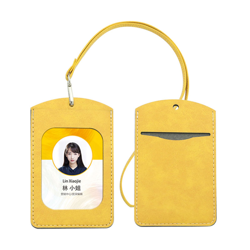 Sublimatione Leatherette ID Badge Holder - Recta duplex Card Stratum