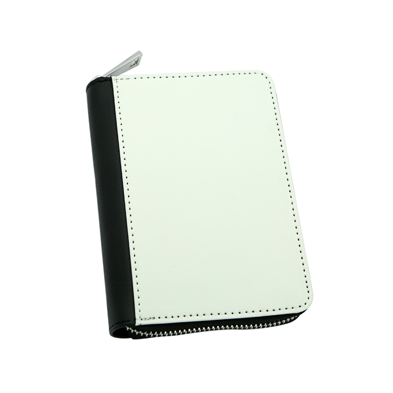 Sublimatio Leatherette Zipper Wallets - Middle