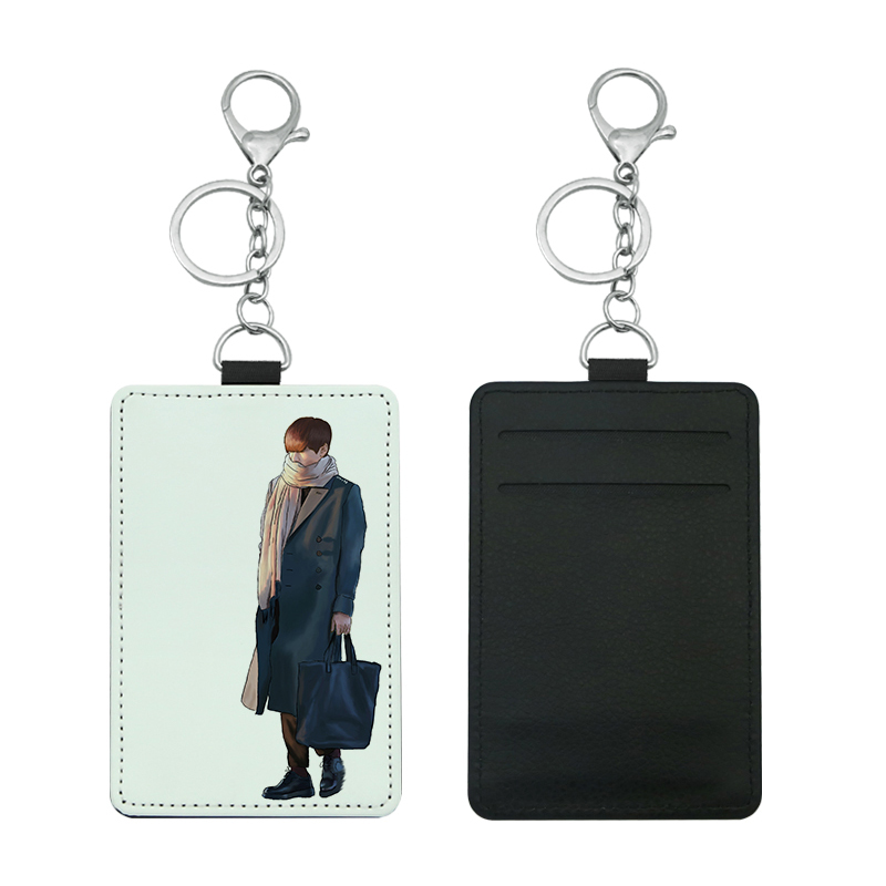 Sublimatio Leatherette Bus Card Holder in II foramina