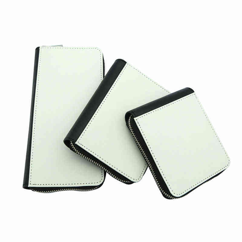 Sublimatio Leatherette Zipper Wallets - Large