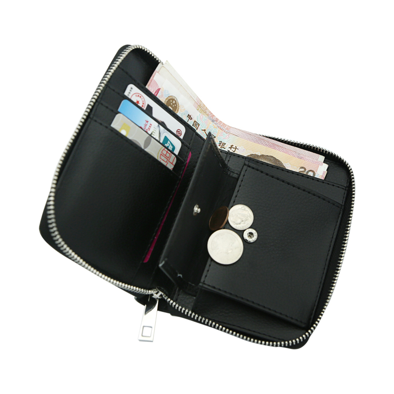 Sublimatio Leatherette Zipper Wallets - Middle
