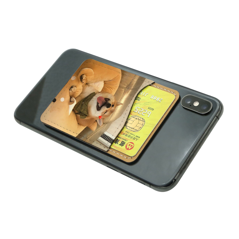 Sublimatio Leatherette Phone Card Holder