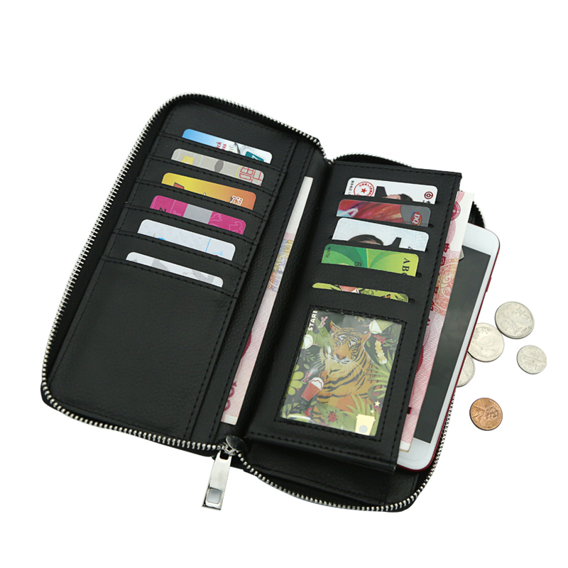 Sublimatio Leatherette Zipper Wallets - Large