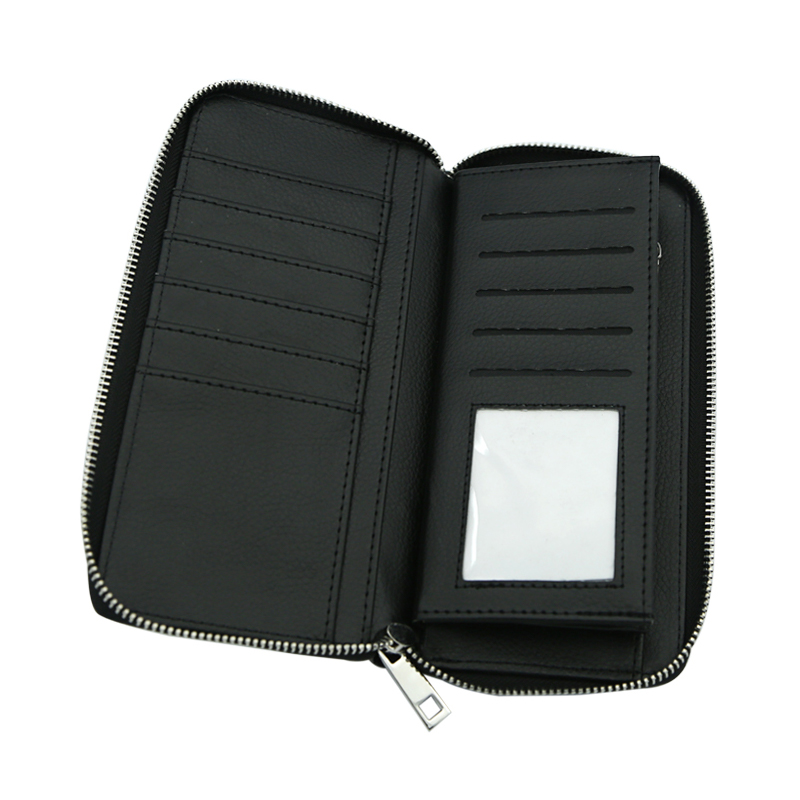 Sublimatio Leatherette Zipper Wallets - Large