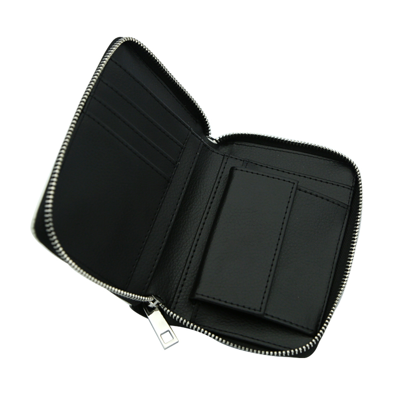 Sublimatio Leatherette Zipper Wallets - Middle