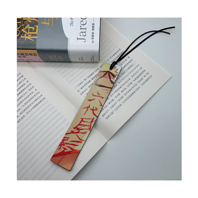 Sublimation PU Leather Bookmark