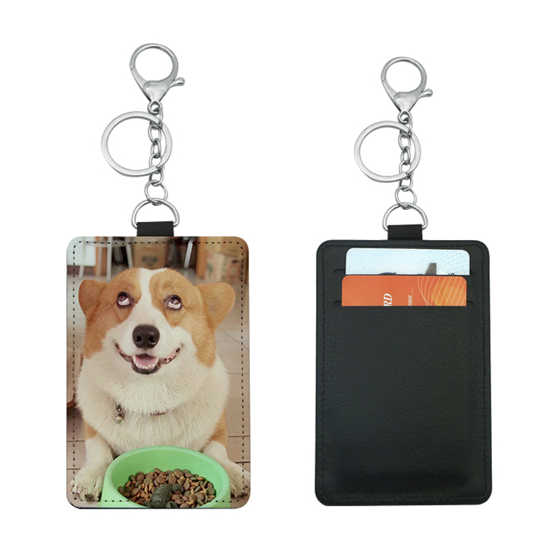 Sublimatio Leatherette Bus Card Holder in II foramina