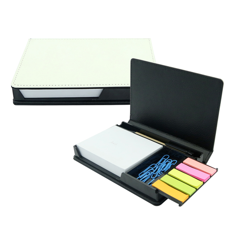 Sublimatio Leatherette Sticky Notes Box - Rect