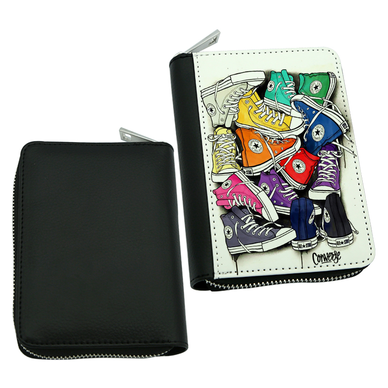 Sublimatio Leatherette Zipper Wallets - Middle