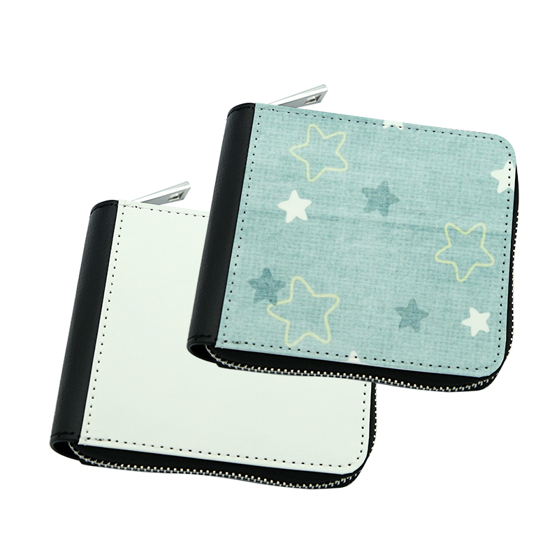 Sublimatio Leatherette Zipper Wallets - Parvus Sublimatio Leatherette Zipper Wallets - Parvus
