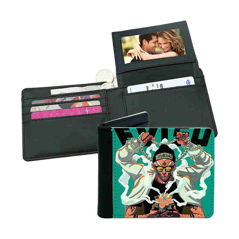 Hominum Sublimatio Leatherette Bifold Wallet cum Card Holder