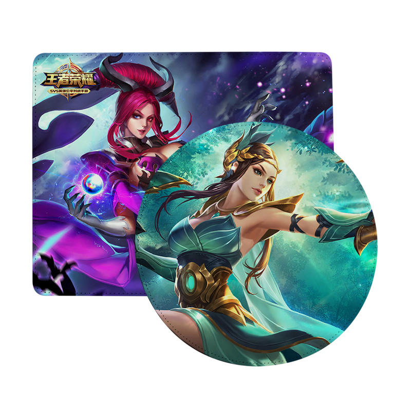 Sublimationis PU Leather Mus Pad - Rectangulum
