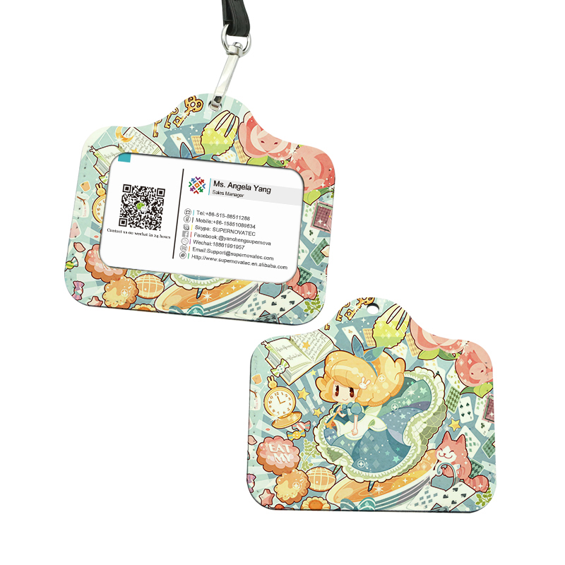 Sublimatio Leatherette ID Badge Holder - Horizontalis Sublimatio Leatherette ID Badge Holder - Horizontalis
