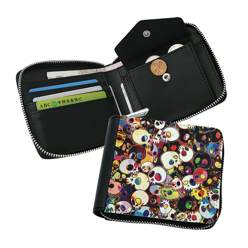 Sublimatio Leatherette Zipper Wallets - Parvus Sublimatio Leatherette Zipper Wallets - Parvus