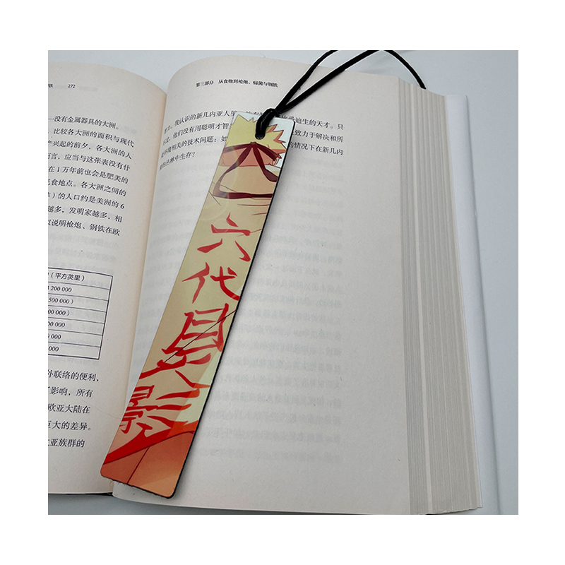 Sublimation PU Leather Bookmark