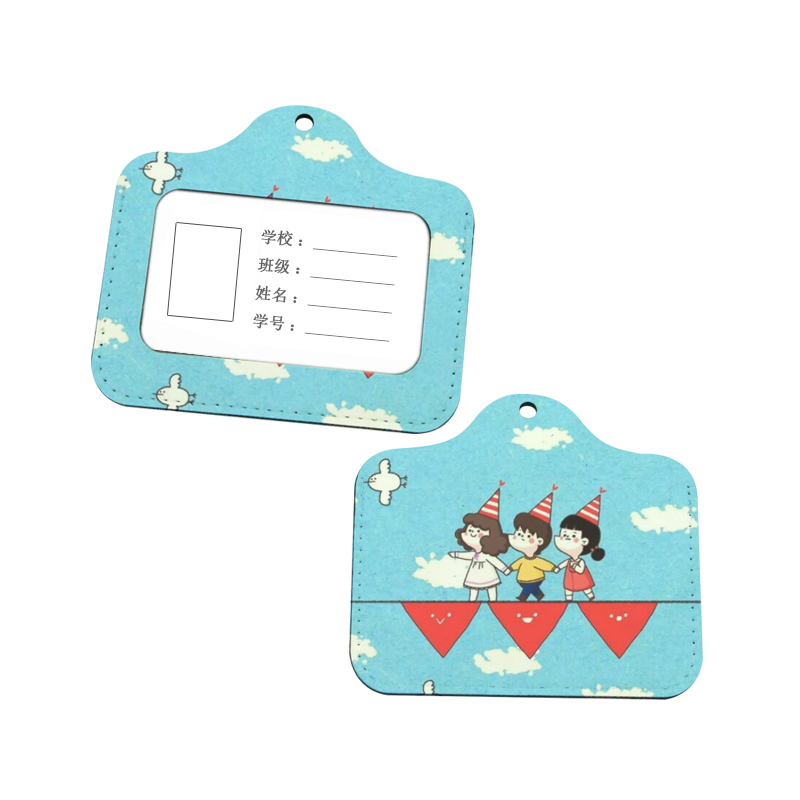 Sublimatio Leatherette ID Badge Holder - Horizontalis Sublimatio Leatherette ID Badge Holder - Horizontalis