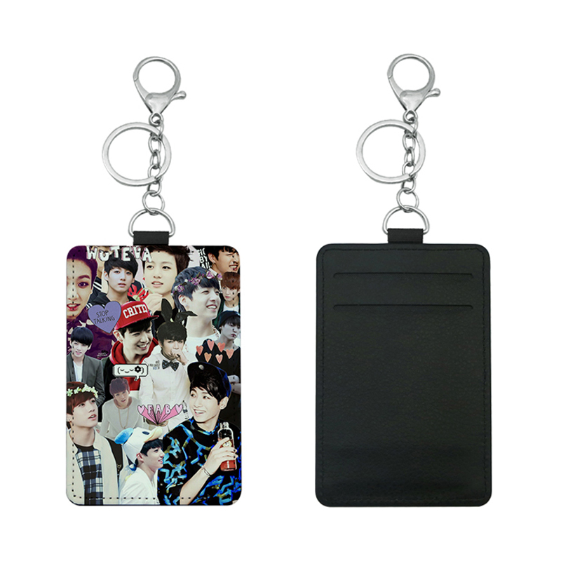 Sublimatio Leatherette Bus Card Holder in II foramina