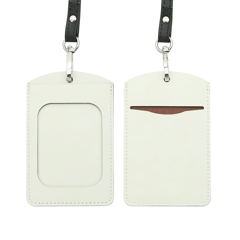 Sublimatione Leatherette ID Badge Holder - Recta duplex Card Stratum