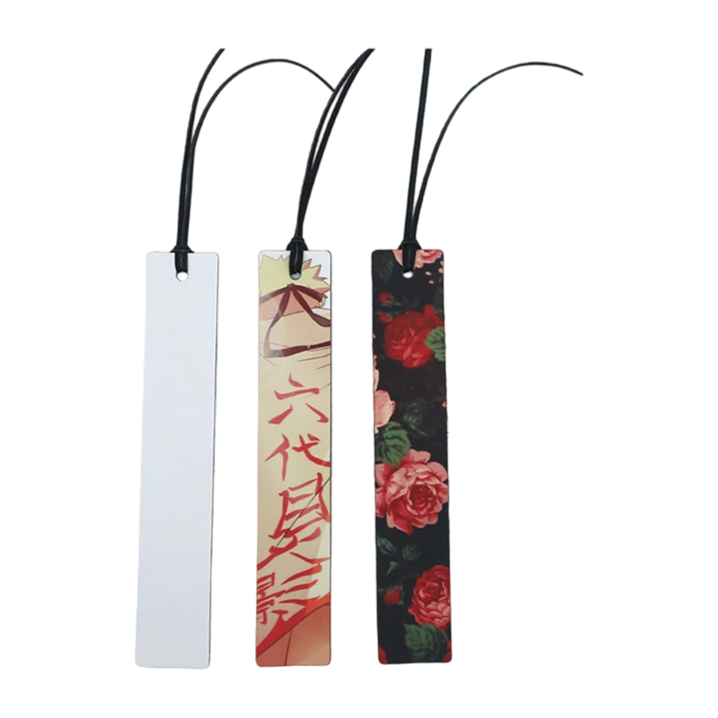 Sublimation PU Leather Bookmark