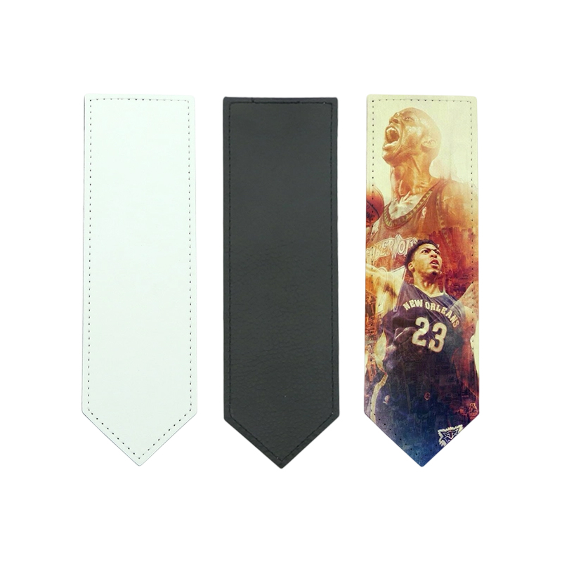 Sublimation PU Leather Bookmark