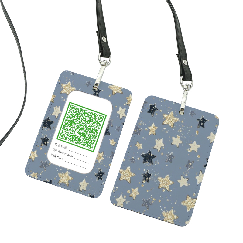 Sublimatio Leatherette ID Badge Holder - Recta