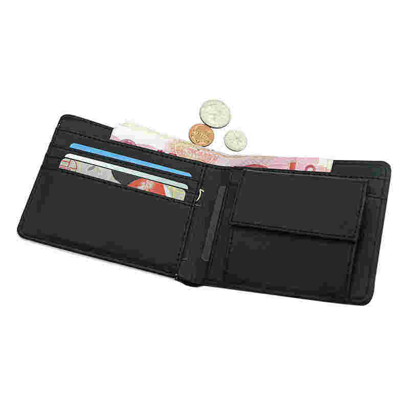 Hominum Sublimatio Leatherette Bifold Wallet cum Coin Pocket Hominum Sublimatio Leatherette Bifold Wallet cum Coin Pocket