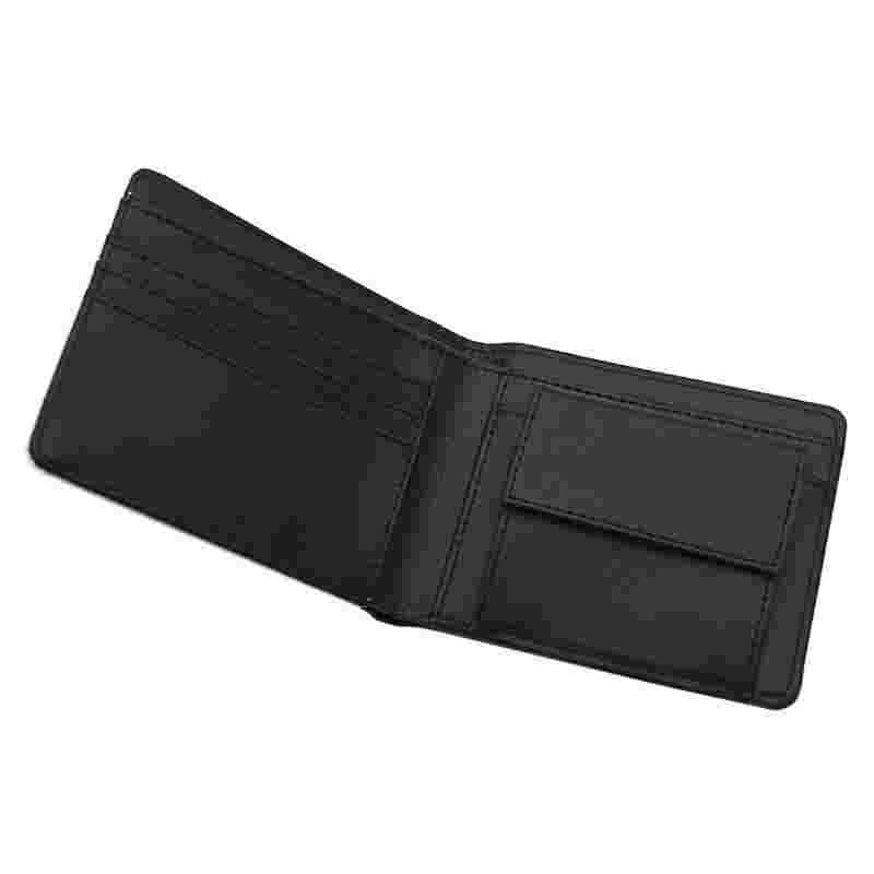 Hominum Sublimatio Leatherette Bifold Wallet cum Coin Pocket Hominum Sublimatio Leatherette Bifold Wallet cum Coin Pocket