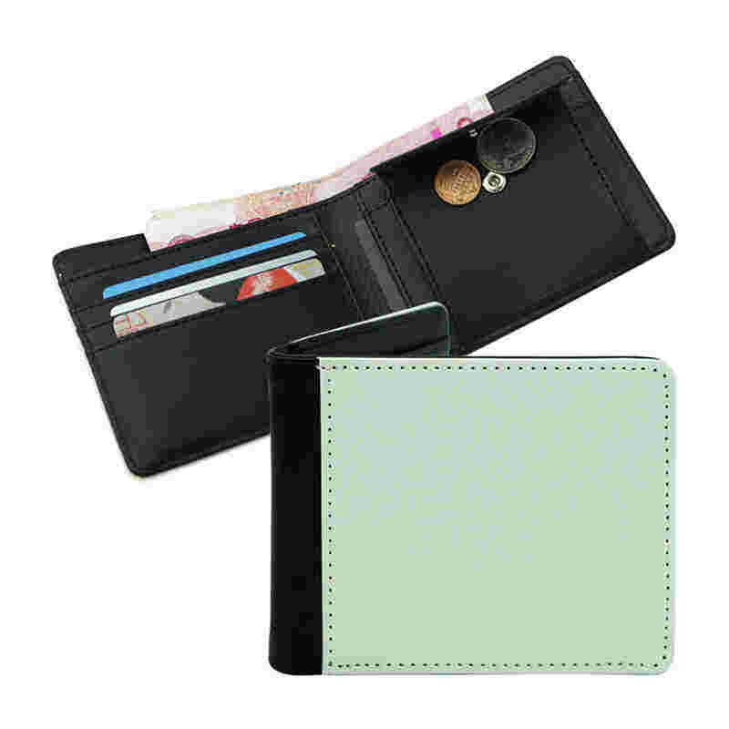 Hominum Sublimatio Leatherette Bifold Wallet cum Coin Pocket Hominum Sublimatio Leatherette Bifold Wallet cum Coin Pocket