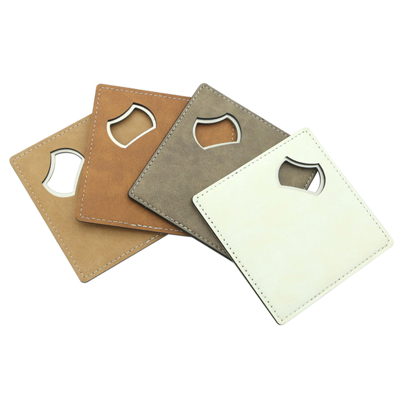 Sublimatione Leatherette Diver utrem Aperto Coaster