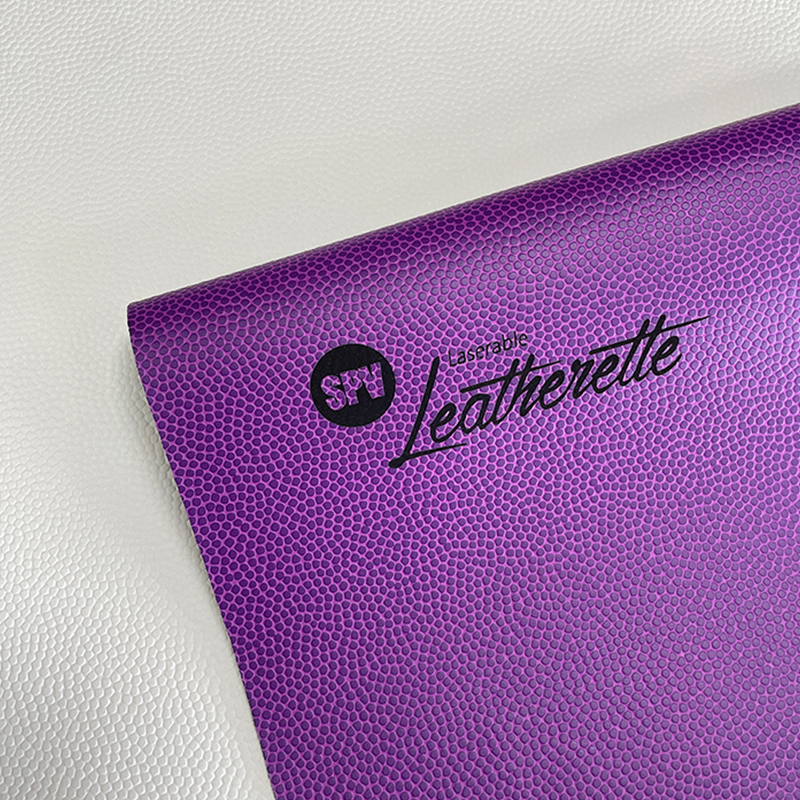 Basketball textura laserable leatherette membranas cum tenaces/sine adhesiv