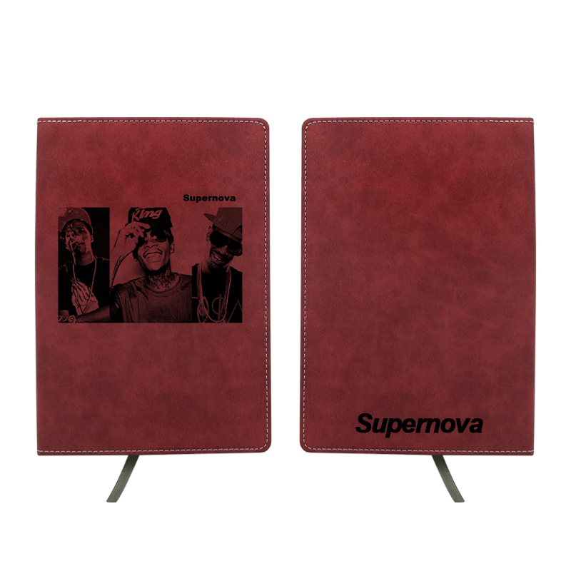 Sublimation Color Leather Notebook - A5 Size