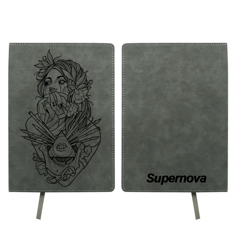 Sublimation Color Leather Notebook - A5 Size