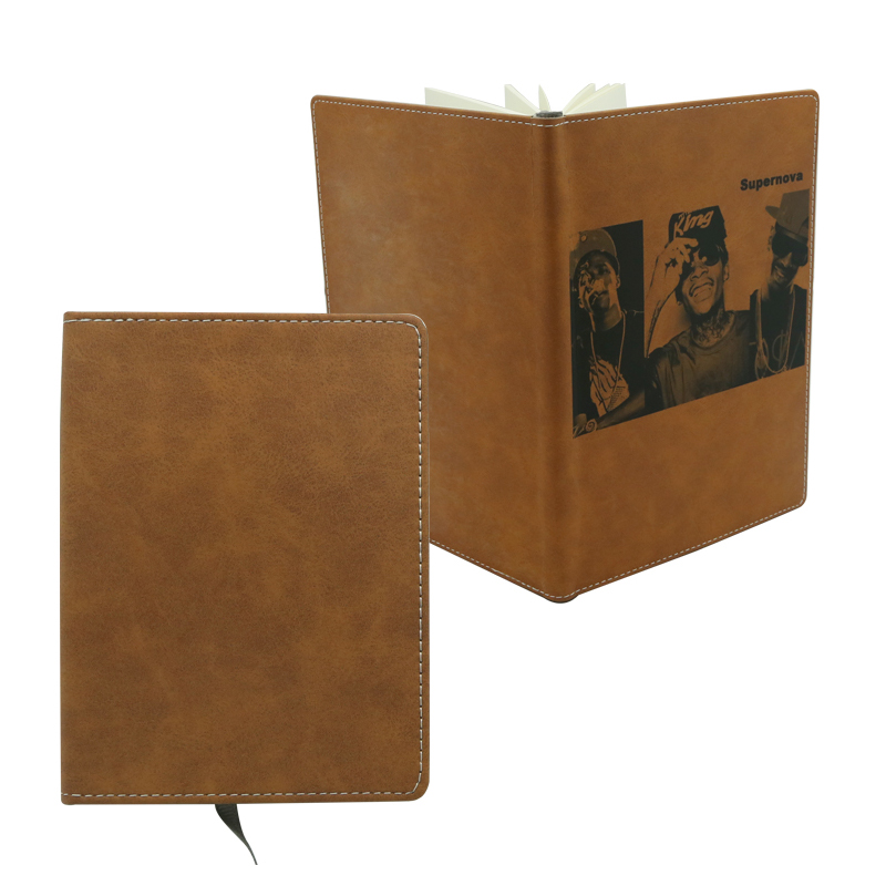 Sublimation Color Leather Notebook - A5 Size