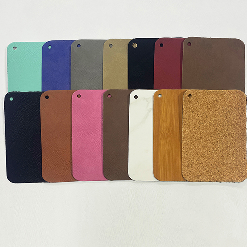 laserable leatherette membranas cum tenaces / sine tenaces