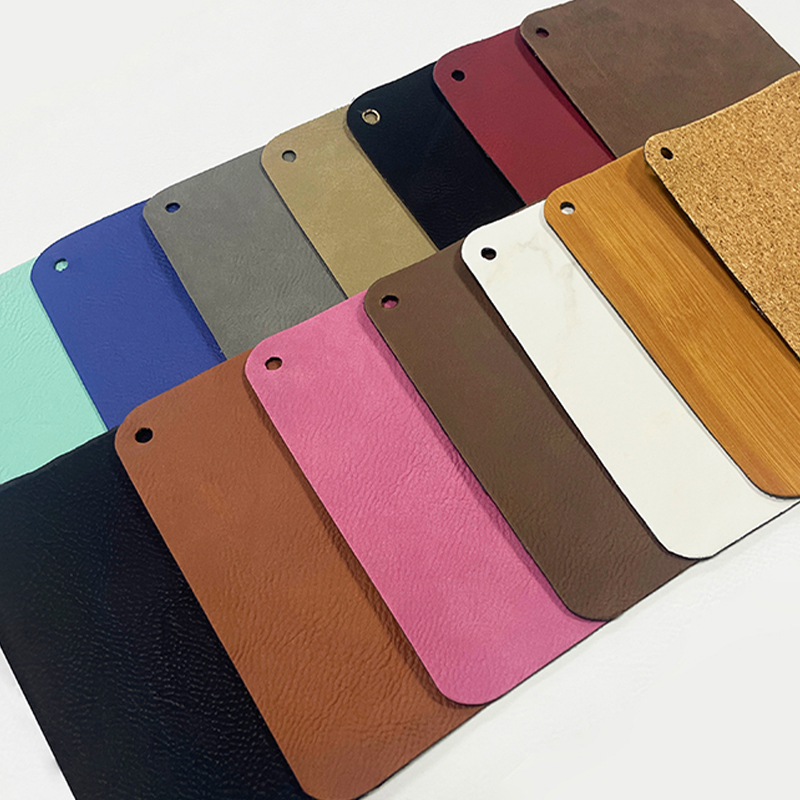 laserable leatherette membranas cum tenaces / sine tenaces